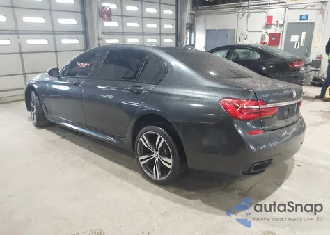 2016 BMW 750I xDrive from USA, damaged, VIN WBA7F2C57GG416061